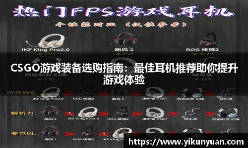 CSGO游戏装备选购指南：最佳耳机推荐助你提升游戏体验