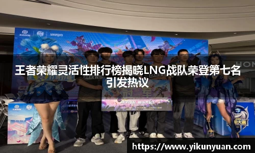 王者荣耀灵活性排行榜揭晓LNG战队荣登第七名引发热议